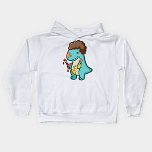 Artist T-Rex, Dino, Dinosaur Kids Hoodie